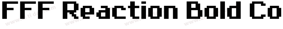 FFF Reaction Bold Condensed字体转换